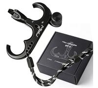 ZSHJGJR Release Compound Arco Rilascio Sgancio Pollice 3 Finger Trigger Release Aid Accessori Caccia e Tiro con Arco Compound Bow Hunting Target Practice RH LH Adulti Arco Compound Tiro al Bersaglio