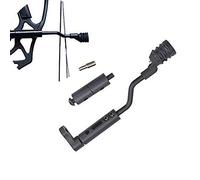 ZSHJGJR Staffa di arresto della corda di arco composto Deceleratore Rod Vibrazione Tiro con l'arco Stabilizzatore Equilibrio Soppressore Mount Silenziatore (Stile 2)