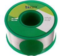 ZSHX - Filo per saldatura senza piombo Sn99 Ag0.3 Cu0.7 con nucleo di colofonia per saldatura elettrica, 1.0mm 100g