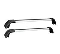 ZSHYTWE Barre Portatutto Per Volvo XC90 2015-2024 Barre Portatutto Trasversali In Lega Alluminio Con Serratura 2 Pezzi Barra Tetto In Alluminio(Silverblack)