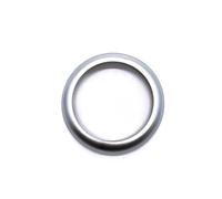 ZSHYTWE Car Interior Auto Motore Start Stop Decorazione Anello Adesivo Interni Auto per Nissan per Qashqai J11 Lafesta per Murano per X-Trail ECC per Cima Decorazione Interni(Argento)