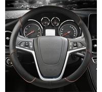 ZSHYTWE Copri Volante Coprivolante in Pelle PU per Opel per Mokka 2013-2016 per Insignia 2009-2013 per Astra J 2010-2015 Accessori Auto Coprivolante(caffè)