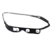 ZSHYTWE Copriobiettivo Faro Lampada In Vetro Ombra Faro Borsette Paralume In Vetro Copriobiettivo Per Volvo Per S90 Per S90L 2016 2017 2018 2019 2020 2021 2022 Transparent Lens Cover(Giusto)