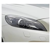 ZSHYTWE Copriobiettivo Per Volvo Per V40 2013-2016 Faro Anteriore Copriobiettivo Faro Lampada In Vetro Borsette Trasparente Paralume Custodia Luce Ombra Transparent Lens Cover(Giusto)