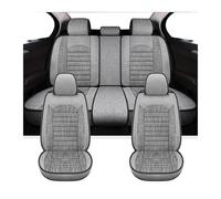 ZSHYTWE Coprisedili in Auto Per VW Per Polo Per Bora Per Jetta Per Golf Per Gol Per Tiguan ID4 Per Passat Coprisedili Universali Auto Coprisedile Auto(Full Set-Grey)