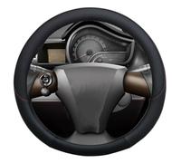 ZSHYTWE Coprivolante per Toyota IQ per Scion IQ Coprivolante per Auto in Microfibra E Pelle Accessori per Interni Auto Protezione Custodia Volante(Nero)