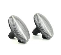 ZSHYTWE Freccia Auto Per Subaru Per Impreza Per WRX Per STI GDA GDB 2002-2007 2 Pezzi Indicatore Di Direzione Dinamico Della Luce Laterale A LED Indicatore Laterale(Crystal)