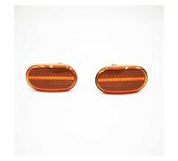 ZSHYTWE Indicatore Di Direzione Laterale Dinamico Per Suzuki Jimny JB64W JB74 JB23 JB64 Per Mazda Per Luce Ripetitore 2PCS Direzione Luci(Yellow shell,Dynamic Signal)