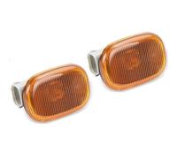 ZSHYTWE Indicatori Direzione Indicatori Direzione Per Toyota Per Hilux Per Vigo 2005-2012, Luci Posizione Laterali Per Auto, Lampadine Alogene, Accessori(2pcs Yellow)