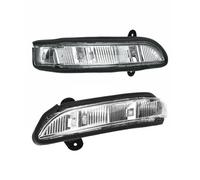 ZSHYTWE Indicatori Direzione LED Specchietto Retrovisore Anteriore Sinistro + Destro Auto Luce Direzione Per Mercedes W211 W221 2007-2010 A2198200521 A2198200621