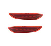 ZSHYTWE Lampada Arresto Per City Grace 2014 2015 2016 2 Pezzi Riflettore LED Fendinebbia Posteriore Paraurti Luce Freno Indicatore Di Direzione Terza Luce Freno(Rosso,3 Functions)