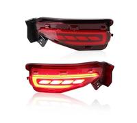 ZSHYTWE Lampada Arresto Per Toyota Per Fortuner SW4 2015-2020 Paraurti Posteriore A LED Riflettore Luce Freno Fendinebbia Indicatore Direzione Terza Luce Freno(Rosso,3 Functions)