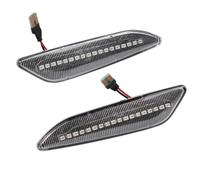 ZSHYTWE luce dinamica luci segnale Per Alfa Per Romeo 156 147 2000-2010 LED Dinamico Luce Di Ingombro Laterale Freccia Indicatori Di Direzione Lampeggiante Lampade(Dynamic Crystal)