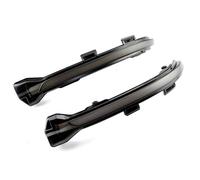ZSHYTWE luce dinamica luci segnale Per VW Per Golf 7 MK7 7.5 Per GTI Per R Per Sportsvan Indicatore Specchietto Laterale Lampeggiatore Dinamico Indicatore Di Direzione A LED(Smoky black)