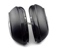 ZSHYTWE luce dinamica luci segnale Per VW Per Passat B7 Per CC Per Scirocco Indicatore Lampeggiatore Per Specchietto Retrovisore Esterno Dinamico A LED Per Auto(Smoked black)