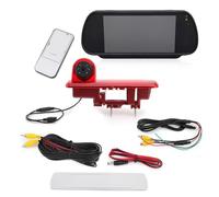 ZSHYTWE Luci terzo stop auto Telecamera Di Backup Per Terza Luce Di Stop Per Retrovisione Per Auto Per Vauxhall Per Vivaro B X82 2014 2015 2016 2017 2018 2019(With Dispaly Screen)