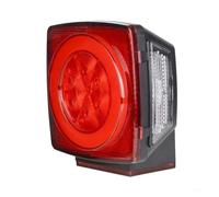 ZSHYTWE Luci Terzo Stop Fanale posteriore a LED per rimorchio fanale posteriore a LED quadrato impermeabile per camion barche marine