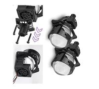 ZSHYTWE Luci Terzo Stop Faro Anteriore Bi-LED 30 Pollici 100W 6000K Proiettore Bianco H4 H7 9005 9006 Adattatore Montaggio Lampada Bi-LED Per Toyota 12V(Guida a destra)