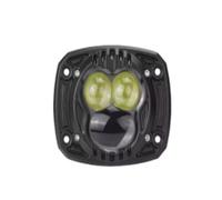 ZSHYTWE Luci Terzo Stop Faro Lavoro A Incasso Quadrato Rotondo Abbagliante Anabbagliante Impermeabile Paraurti A LED 12/24 4 Pollici Per Toyota Fuoristrada(1pc Square)
