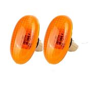 ZSHYTWE Luci Terzo Stop Indicatore di direzione laterale ambra per Daewoo per Matiz 1998-2005 lampada spia 96415789(2pcs Yellow Lens)