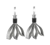 ZSHYTWE Luci Terzo Stop Lampadina LED H1 per auto 12V 24V faro bianco proiettore allo xeno da 25 pollici e 3 lampada girevole a 360° retro h1 Plug&Play