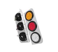 ZSHYTWE Luci Terzo Stop Luce di retromarcia a LED luce di ingombro indicatori di direzione luce di stop 3 in 1 per rimorchio di camion per Volvo