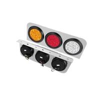 ZSHYTWE Luci Terzo Stop Luce di retromarcia a LED luce di ingombro indicatori di direzione luce di stop 3 in 1 per rimorchio di camion per Benz