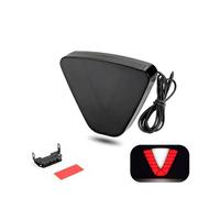 ZSHYTWE Luci Terzo Stop Luce Posteriore A LED 12V Luce Stop Lampeggiante Effetto Sfarfallio Indicatori Direzione Pick-up Camion SUV ATV Rimorchi Universale(1pc Red White)