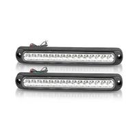 ZSHYTWE Luci Terzo Stop Luce Posteriore Universale Terzo Freno 12/24V Indicatore Direzione Aggiuntivo Pick-up Fuoristrada Camion Super Resistente ATV Gancio Traino Lampada 15 LED(2pcs White Light)