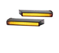 ZSHYTWE Luci Terzo Stop Luce sequenziale a LED specchietto laterale 12V indicatore di direzione per Ford per Expedition 1997-2014 ambra impermeabile E8