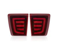 ZSHYTWE Luci Terzo Stop Riflettore Paraurti Posteriore A LED Per Mitsubishi Per Pajero Per Shogun Luce Stop Indicatore Direzione Luce Posteriore(Red Surface)