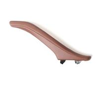 ZSHYTWE Maniglia Interna Sinistra Destra Interno Porta Passeggero Maniglia in Pelle per BMW Serie 5 F10 F11 F18 520i 523i 525i 528i 535i Maniglia Porta Interna(R Brown)