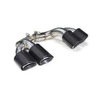 ZSHYTWE Punta di Scarico per Auto per BMW per X6 E71 2006-2014 Tubo di Scarico Quadruplo Punta Silenziatore di Scarico Ugello E Copertura Terminale di Scarico per Auto(C F Exhaust)