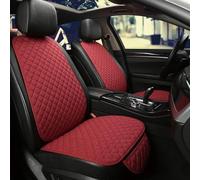 ZSHYTWE Sedile Coprisedili Copertura Sede dell'automobile Cuscino Sedile per Citroen C4 per Picasso C3 C5 C6 DS4 DS5 DS6 DS7 Accessori Auto Prima Indietro Copertura Sedile Auto(Rosso,2 Seat)