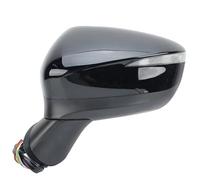 ZSHYTWE Specchietto Retrovisore Esterno Specchietto Retrovisore A 9 Pin per Mazda CX-5 GH KE 2015-2017 Specchietto Laterale con Luce Cieca Ripiegabile Elettricamente Accessori(Sinistra)