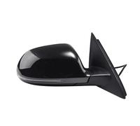 ZSHYTWE Specchietto Retrovisore Esterno Specchietto Retrovisore Elettrico Pieghevole per Auto per Q3 2013-2018 Riscaldamento Automatico con Lampada Specchio con Memoria(Nero,R 8-White)