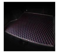 ZSHYTWE Tappeti Bagagliaio per Crosstour 2011 2012 2013 2014 2015 2016 2017 Tappetino Baule in Pelle Rivestimento del Vano di Carico Moquette Pavimento Tappeto(Nero Rosso)