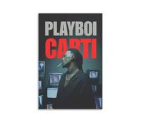 ZSJUMK Die Lit-Playboi CartiCanvas Murales impermeabile, resistente ai graffi, resistente ai raggi UV, elegante decorazione per casa e ufficio, design classico e moderno, senza cornice, 40 x 60 cm