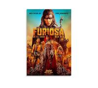 ZSJUMK Furiosa A Mad Max Saga - Tela da parete, impermeabile, antigraffio, resistente ai raggi UV, elegante, decorazione per casa e ufficio, design classico e moderno, senza cornice, 20 x 30 cm