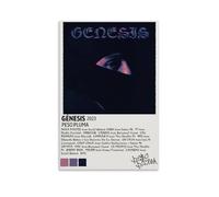 ZSJUMK Genesis Peso, PlumaCanvas Murales impermeabile, resistente ai graffi, resistente ai raggi UV, elegante decorazione per casa e ufficio, design classico e moderno, senza cornice, 30 x 45 cm