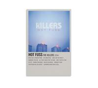 ZSJUMK Hot Fuss The KillersCanvas Murales impermeabile, resistente ai graffi, resistente ai raggi UV, elegante decorazione per casa e ufficio, design classico e moderno, senza cornice, 60 x 90 cm
