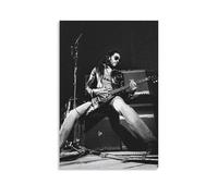 ZSJUMK Lenny Kravitz - Tela da parete, impermeabile, resistente ai graffi, resistente ai raggi UV, elegante, decorazione per casa e ufficio, design classico e moderno, senza cornice, 30 x 45 cm
