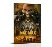 ZSJUMK Mad MaxCanvas Murales impermeabile, resistente ai graffi, resistente ai raggi UV, elegante decorazione per casa e ufficio, design classico e moderno, stile cornice, 60 x 90 cm