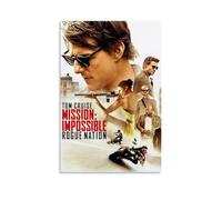 ZSJUMK Mission Impossible Rogue Nation- Murales su tela, impermeabile, resistente ai graffi, resistente ai raggi UV, elegante, decorazione per casa e ufficio, design classico e moderno, senza cornice