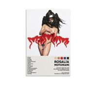 ZSJUMK Motomami Rosalía - Album da parete in tela, impermeabile, resistente ai graffi, resistente ai raggi UV, elegante decorazione per casa e ufficio, design classico e moderno, senza cornice, 60 x