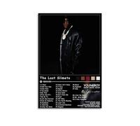 ZSJUMK The Last Slimeto YoungBoy Never Broke Again- Murales su tela, impermeabile, resistente ai graffi, resistente ai raggi UV, elegante, decorazione per casa e ufficio, design classico e moderno