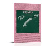 ZSJUMK The Queen Is Dead-The Smiths, tela da parete, impermeabile, resistente ai graffi, resistente ai raggi UV, elegante decorazione per casa e ufficio, design classico e moderno, stile cornice, 60 x
