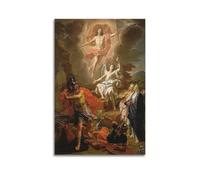 ZSLYMX Poster religioso della Resurrezione di Cristo, poster religioso di Gesù Marvel, poster decorativo su tela, decorazione per camera da letto, stampa artistica su tela, stampa artistica e moderna,