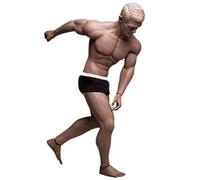 ZSMD Phicen 12" Male Seamless Action Figures-Realistic Silicone Body with Male Genitals -1/6 Scale Super Flessibile Male Figure Dolls for Arts/Drawings/Photography (M30)