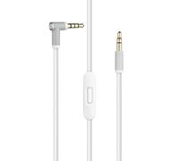 Zsmzzd Replacement Audio Cable Cord Wire with in Line Microphone And Control for Beats by Dr Dre Headphones Solo Studio PRO Detox Wireless Mixr Executive Pill (White)